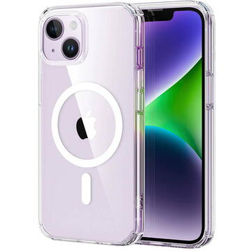 Husa Case ESR Krystec Clear for iPhone 14 Plus, Magsafe (clear)