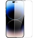 Baseus Set of 2x Tempered Glass for iPhone 14 Pro Max Full Screen with Speaker Cover 0.3mm + Mounting Frame