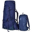 Deuter Aircontact X 60+15 INK - trekking backpack - 60+15 L