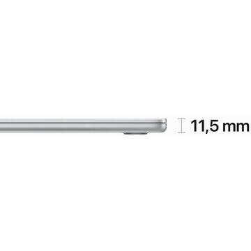 Notebook MacBook Air 15.3" (2023) Retina/ Apple M2 (CPU 8- core, GPU 10- core, Neural Engine 16- core)/8GB/512GB (35W Dual USB‑C Port) - Silver - INT KB