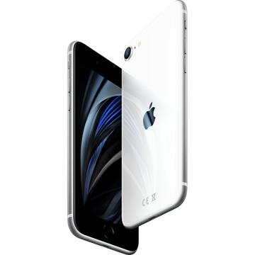 Smartphone Apple iPhone SE (2020), 64GB , Alb,4,7 inchi