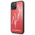Husa Karl Lagerfeld Husa Signature Glitter iPhone 11 Pro Max Rosu