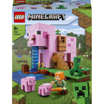 LEGO Minecraft - Casa purcelusilor 21170, 490 piese