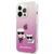 Husa Karl Lagerfeld Husa Karl &amp; Choupette iPhone 13 Pro Pink