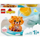 LEGO DUPLO® - Bath Time Fun: Floating Red Panda, 5 piese