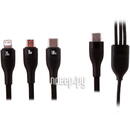 Baseus 3in1 USB  Flash Series 2, USB-C + micro USB + Lightning, 100W, 1.5m (black)
