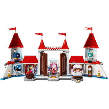 LEGO Super Mario™ - Set de extindere - Castelul lui Peach 71408, 1216 piese