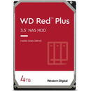 Hard disk Western Digital Red Plus 4TB SATA-III 5400 RPM 256MB