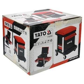 Yato Taburet atelier cu doua sertare tava si suport unelte YT-08790