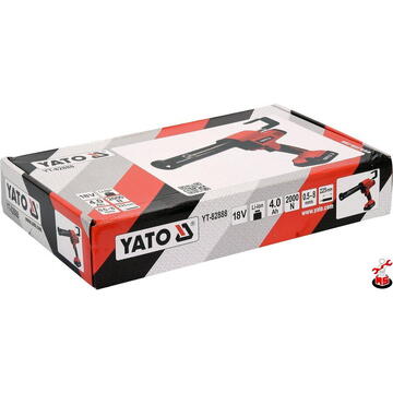 Yato Pistol pentru silicon cu acumulator 18V  YT-82888