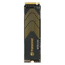 SSD Transcend 250S - 1 TB - SSD - M.2, PCIe 4.0, black/gold