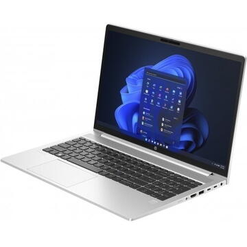 Notebook HP ProBook 450 G10 Intel Core i7-1355U 15.6inch FHD, 16GB RAM, 512GB SSD, NVIDIA RTX 2050 4GB, FREEDOS,ARGINTIU