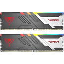 Memorie Patriot Memory Viper Venom RGB Matte Black Intel XMP 3.0, 32GB, DDR5-6800MHz, CL34, Dual Channel