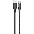 Fast charging cable 120W 1m USB - USB-C Dudao L22T - gray