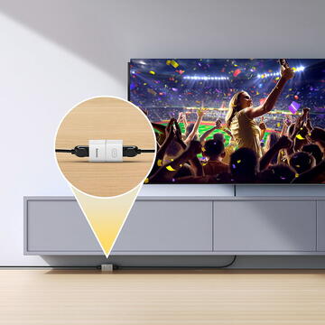 Baseus Network coupler Ethernet RJ-45 Conector Cablu AirJoy Series 10 pcs Alb