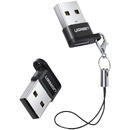 USB C (female) - USB (male) adapter Ugreen US280 - black