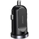 Car charger Joyroom C-A08, 1x USB QC3.0, 1x USB-C PD 30W (black)