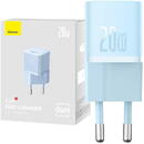 Incarcator de retea Baseus Mini wall charger GaN5 20W (blue)