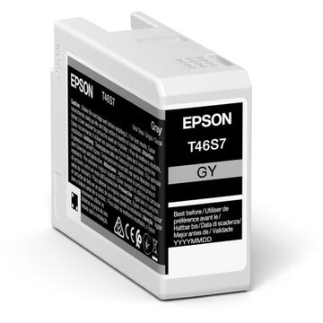 Epson ink cartridge gray T 46S7 25 ml Ultrachrome Pro 10
