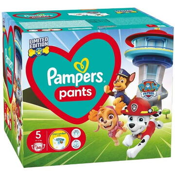 PAMPERS WB Paw Patrol diapers size 5 12-17kg 66 pcs.
