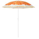 Articole plaja Umbrela de soare - 180 cm - portocaliu