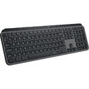 Tastatura Logitech MX Keys S, Iluminare, 2.4GHz&Bluetooth,USB-C, US INTL layout, Graphite