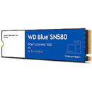 SSD Western Digital Blue SN580 M.2 2 TB PCI Express 4.0 TLC NVMe Scriere/Citire 4150 MB/s