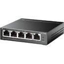 Switch TP-LINK 5-Port Gigabit Easy Smart Switch with 4-Port PoE+