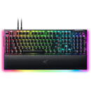 Tastatura Razer BlackWidow V4 Pro Mechanical Gaming Keyboard,  Comutator verde US Aspect, Cablat, Negru