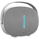 Boxa portabila Wireless Bluetooth 5.0 Speaker W-KING T8 30W Argintiu,Timpul de lucru  6-9 ore