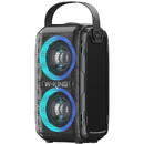 Boxa portabila Wireless Bluetooth 5.0  W-KING T9II 60W Negru, Timpul de funcționare	6-8 ore, Raza actiune 10 m