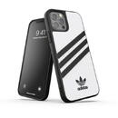 Husa Adidas OR Moulded PU FW20 iPhone 12 Pro czarno biały/black white 42238