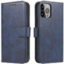 Husa Hurtel Wallet Case with Stand for iPhone 15 Magnet Case - Blue