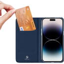 Husa Dux Ducis Skin Pro Wallet Case for iPhone 15 Pro Max - Blue