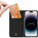 Husa Dux Ducis Skin Pro Wallet Case for iPhone 15 Pro - Black
