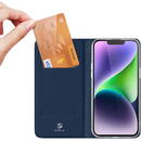 Husa Dux Ducis Skin Pro Wallet Case for iPhone 15 Plus - Blue