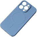 Husa Hurtel iPhone 14 Pro Max Silicone Case Magsafe - dark blue