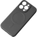 Husa Hurtel iPhone 13 Pro Max Silicone Magnetic Case Magsafe - Black