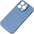 Husa Hurtel iPhone 13 Silicone Case Magsafe - dark blue