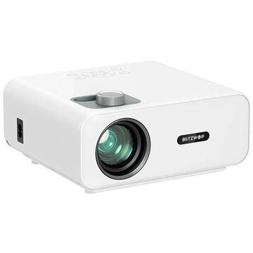 Videoproiector BlitzWolf LED projector  BW-V5 1080p, HDMI, USB, AV Alb