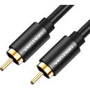 Accesorii Audio Hi-Fi RCA (Coaxial) male to male cable Vention VAB-R09-B200, 2m (black)