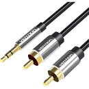 Accesorii Audio Hi-Fi 2xRCA cable (Cinch) jack to 3.5mm Vention BCFBD 0.5m (black)