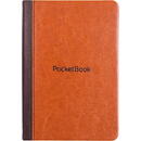 PocketBook HPUC-632-DB-F e-book reader case 15.2 cm (6") Cover Black, Brown