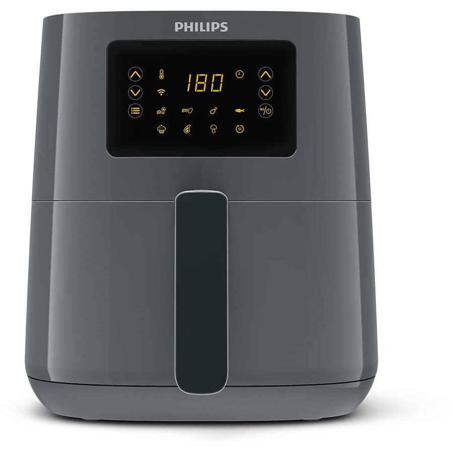 Bot Puțin întuneric  Friteuza Philips 5000 series HD9255/60 fryer Single 4.1 L Stand-alone 1400  W Hot air fryer Black, Grey Pret: 620,99 lei - PCOne