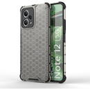 Husa Hurtel Honeycomb case for Xiaomi Redmi Note 12 5G / Poco X5 5G armored hybrid cover black