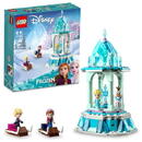 LEGO Disney Princess - Caruselul magic al Annei si al Elsei 43218, 175 piese
