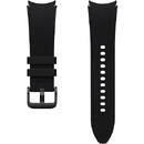 Samsung Hybrid Eco-Leather Band pentru Galaxy Watch6, (S/M), Black