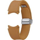 Samsung D-Buckle Hybrid Eco-Leather Band pentru Galaxy Watch6, Normal (M/L), Camel