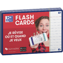 OXFORD Flash Cards 2.0, 80 flash cards/set, A6(105 x 148mm), Scribzee-dict-margine bleu