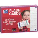 OXFORD Flash Cards 2.0, 80 flash cards/set, A6(105 x 148mm), Scribzee-dict-margine fucsia